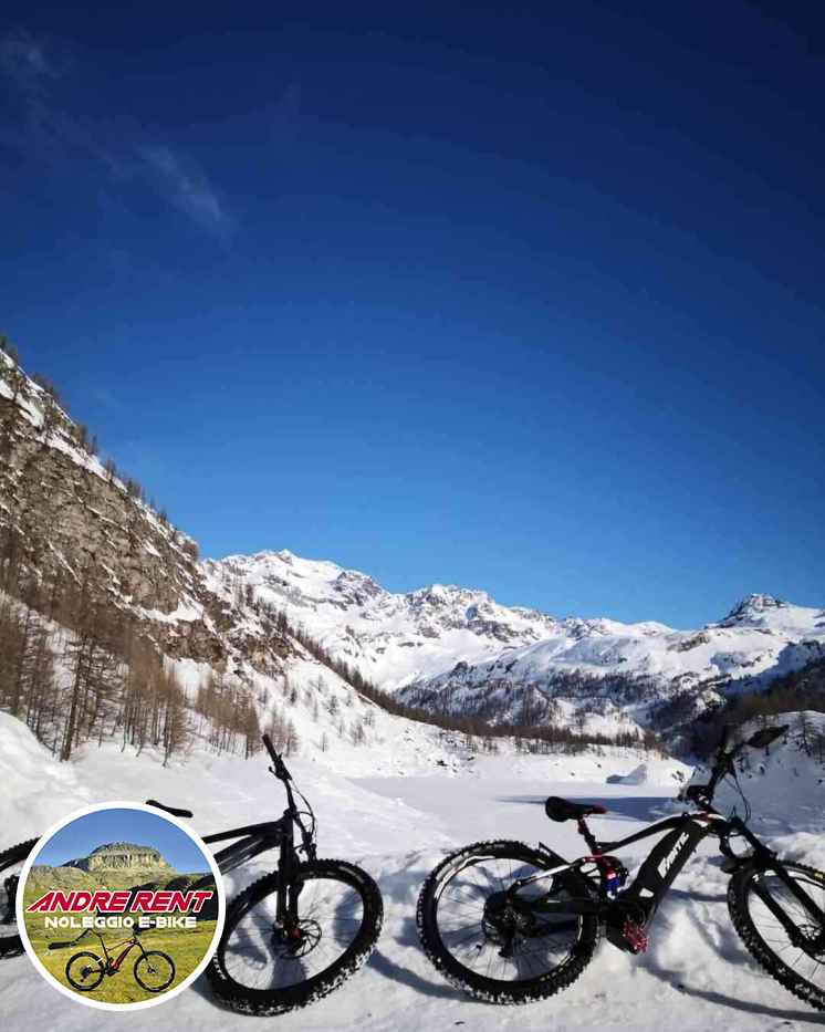 Andre Rent Rental of guided e-bike tours, enduro electric mtb fat bikes in Crodo in the Antigorio-Formazza Valley